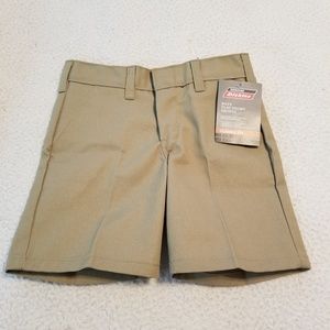 NWT Dickies Boys Flat Front Shorts